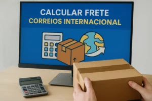 cotação frete internacional correios