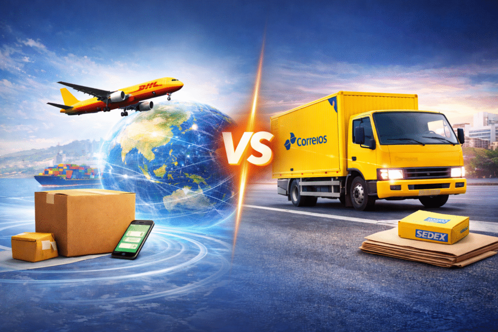 Courier Internacional ou Correios? Entenda as Diferenças Antes de Enviar