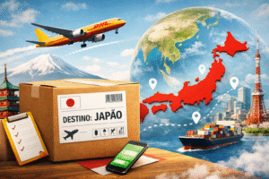 Envio internacional para o Japão: como funciona o envio porta a porta sem sair de casa