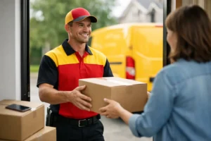 Coleta DHL em casa: como funciona