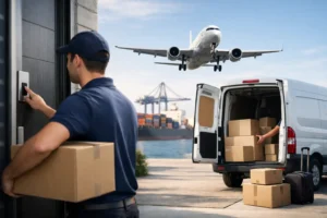 Envio porta a porta internacional funciona?