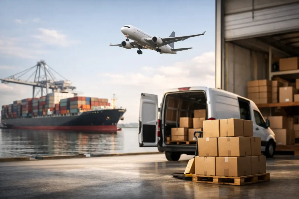 Frete internacional sem complicação