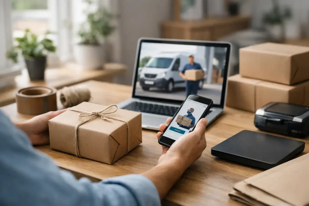 Como mandar encomenda sem sair de casa