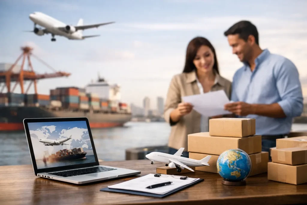 Guia de exportação rápida para pequenas empresas