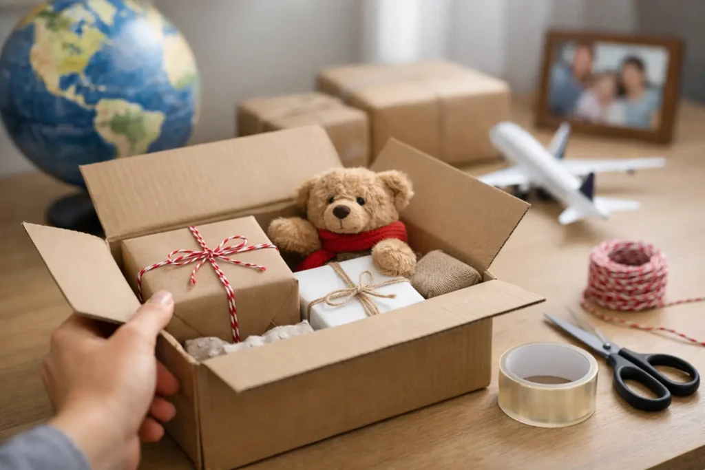 Como enviar presentes para familiares no exterior
