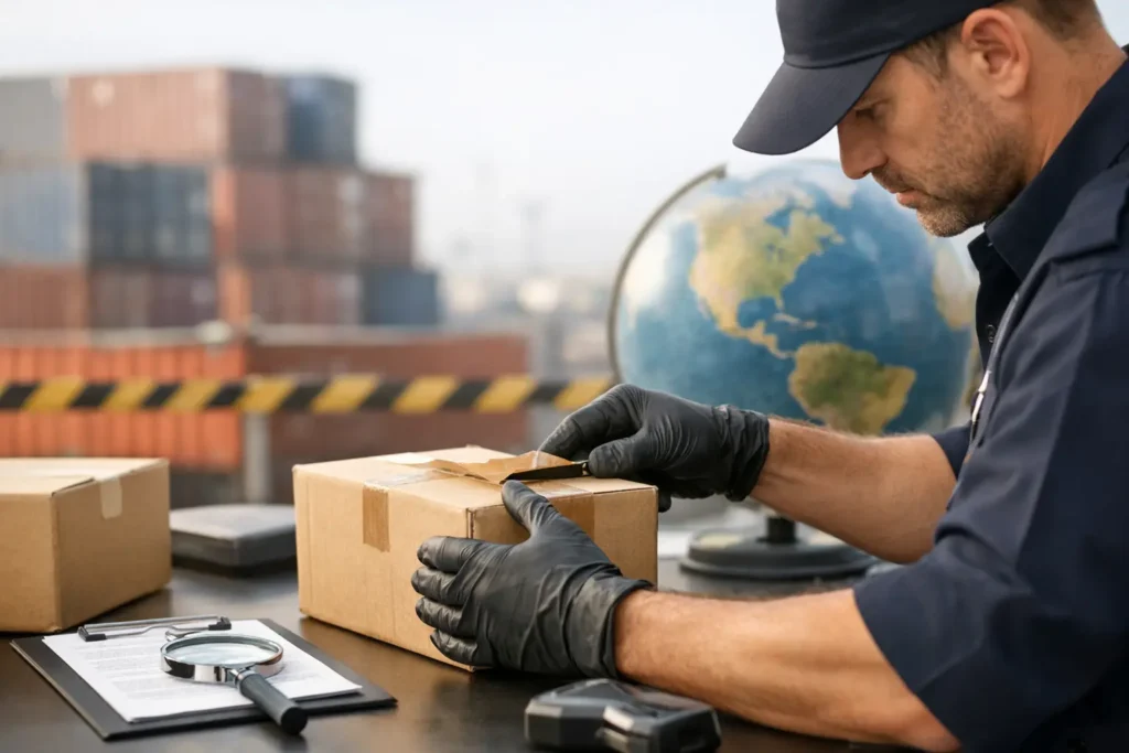 Por que envio internacional fica retido?