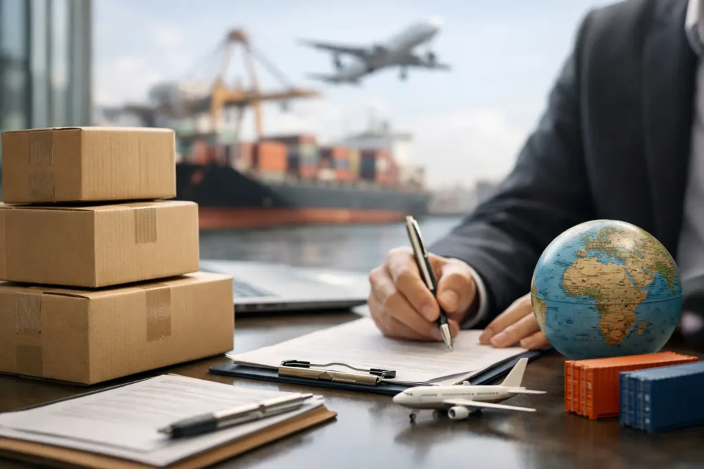Como preparar remessa internacional empresarial