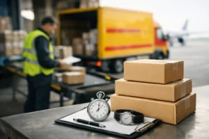 Quanto tempo fica em liberação aduaneira na DHL?