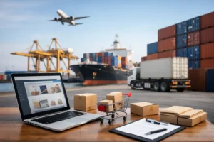 Exemplo de exportação simples para ecommerce