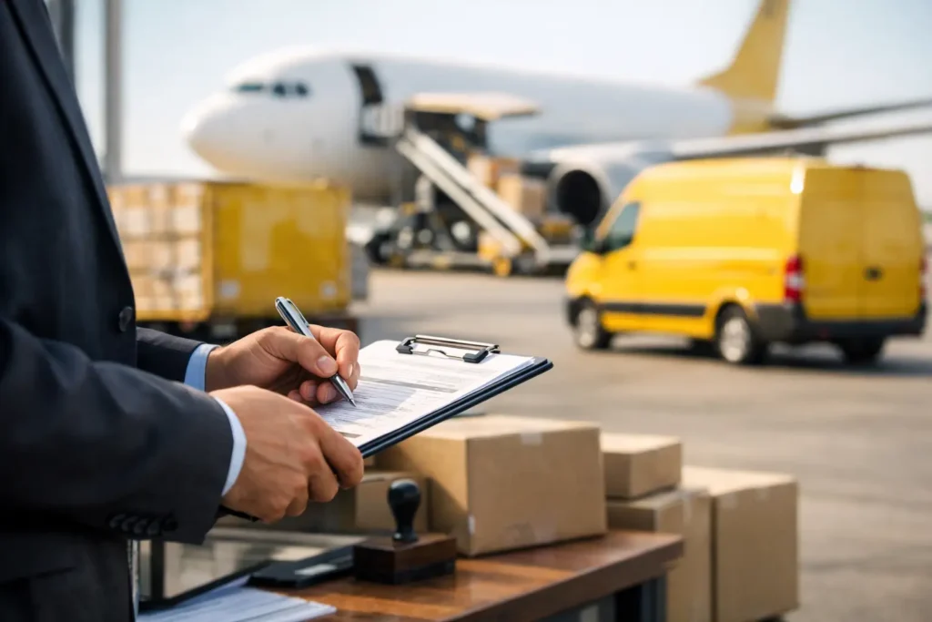 O que significa liberação aduaneira concluída DHL