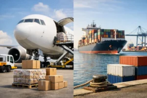 Qual remessa aérea ou marítima empresarial escolher?