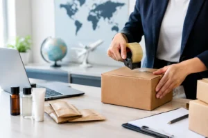 Como exportar amostras comerciais rapidamente
