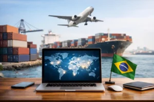 Exportação digital brasileira para vender ao exterior