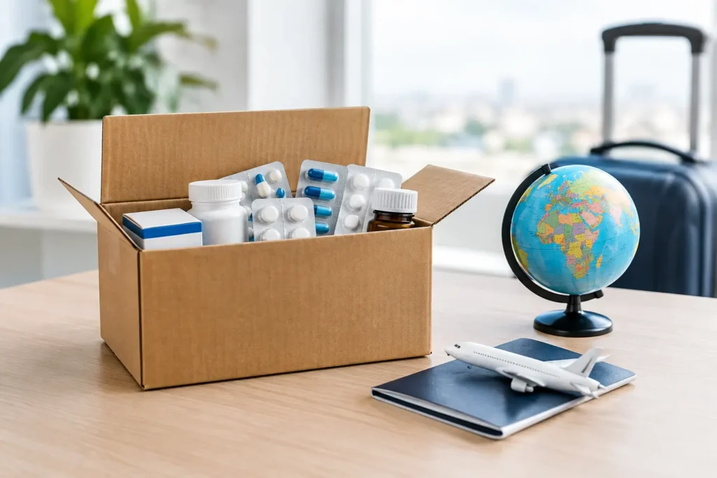 Como enviar medicamentos ao exterior com segurança