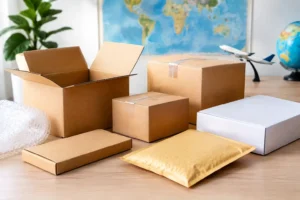 Melhores tipos de caixa para envio internacional